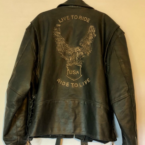 leather jacket - Picture 8 of 14